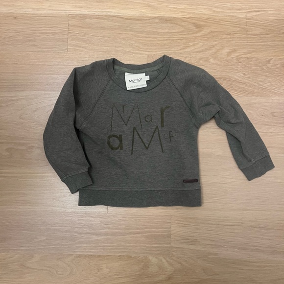 MarMar Copenhagen Green Sweatshirt - Picture 1 of 4